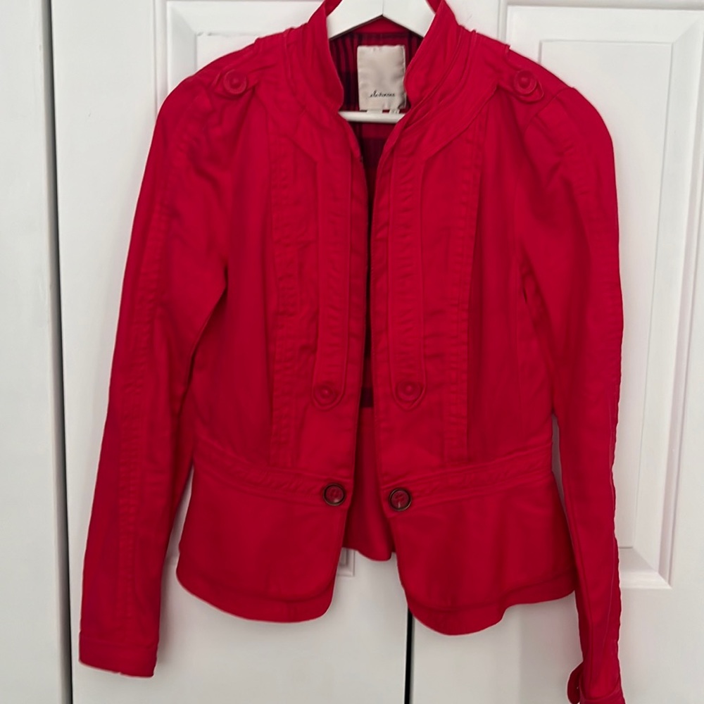 Anthro Elevenses jacket